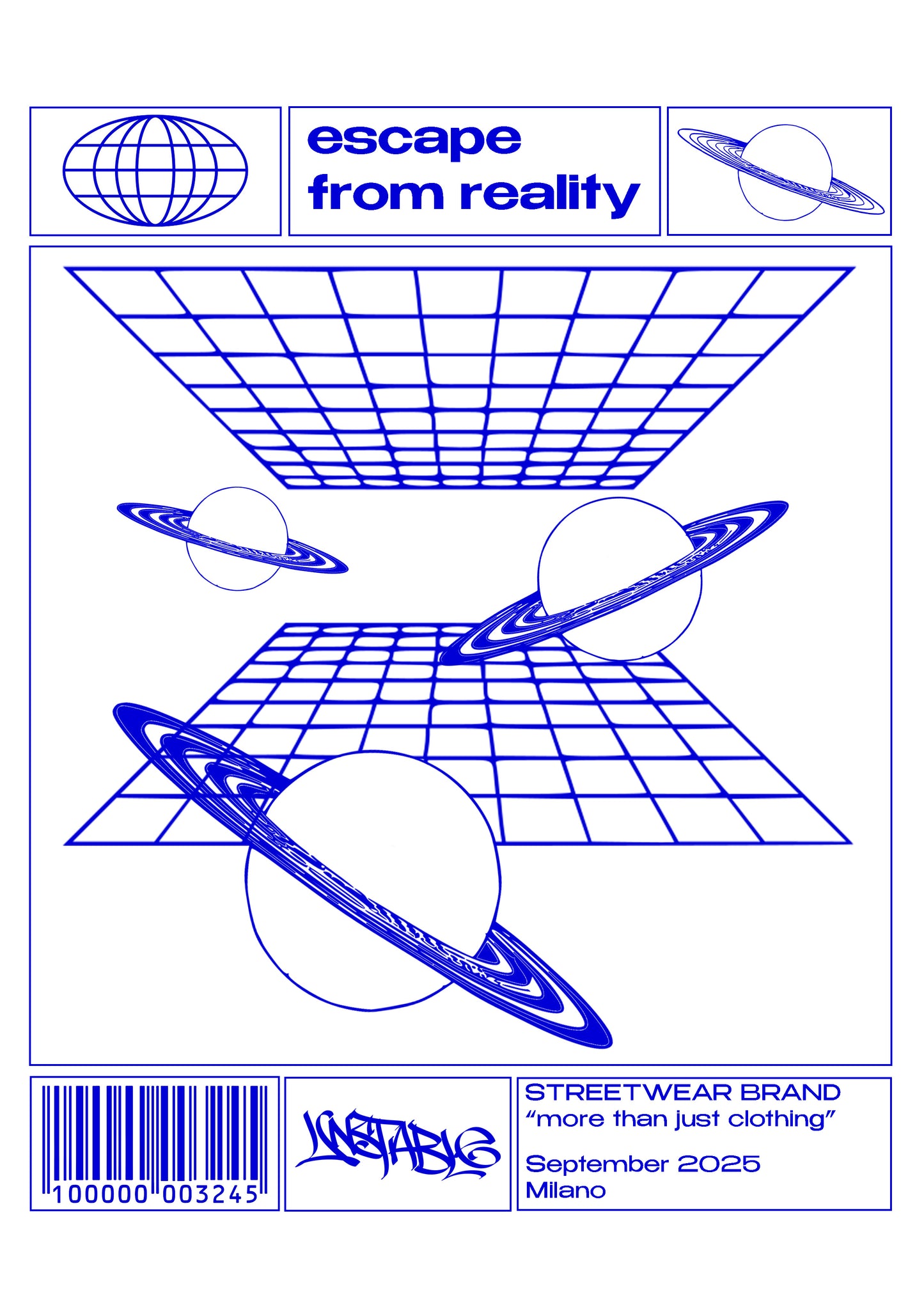 Poster "Escape from reality"