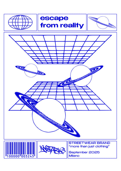 Poster "Escape from reality"