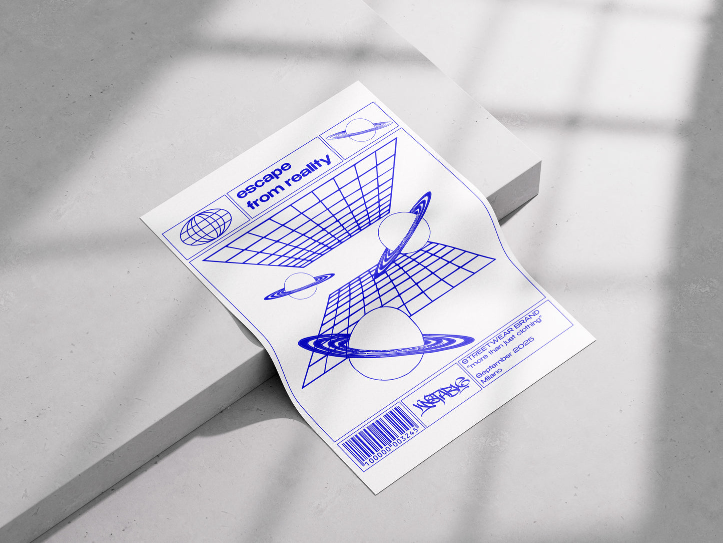 Poster "Escape from reality"